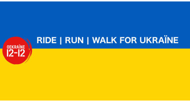 Loop, fiets of wandel voor Oekraïne