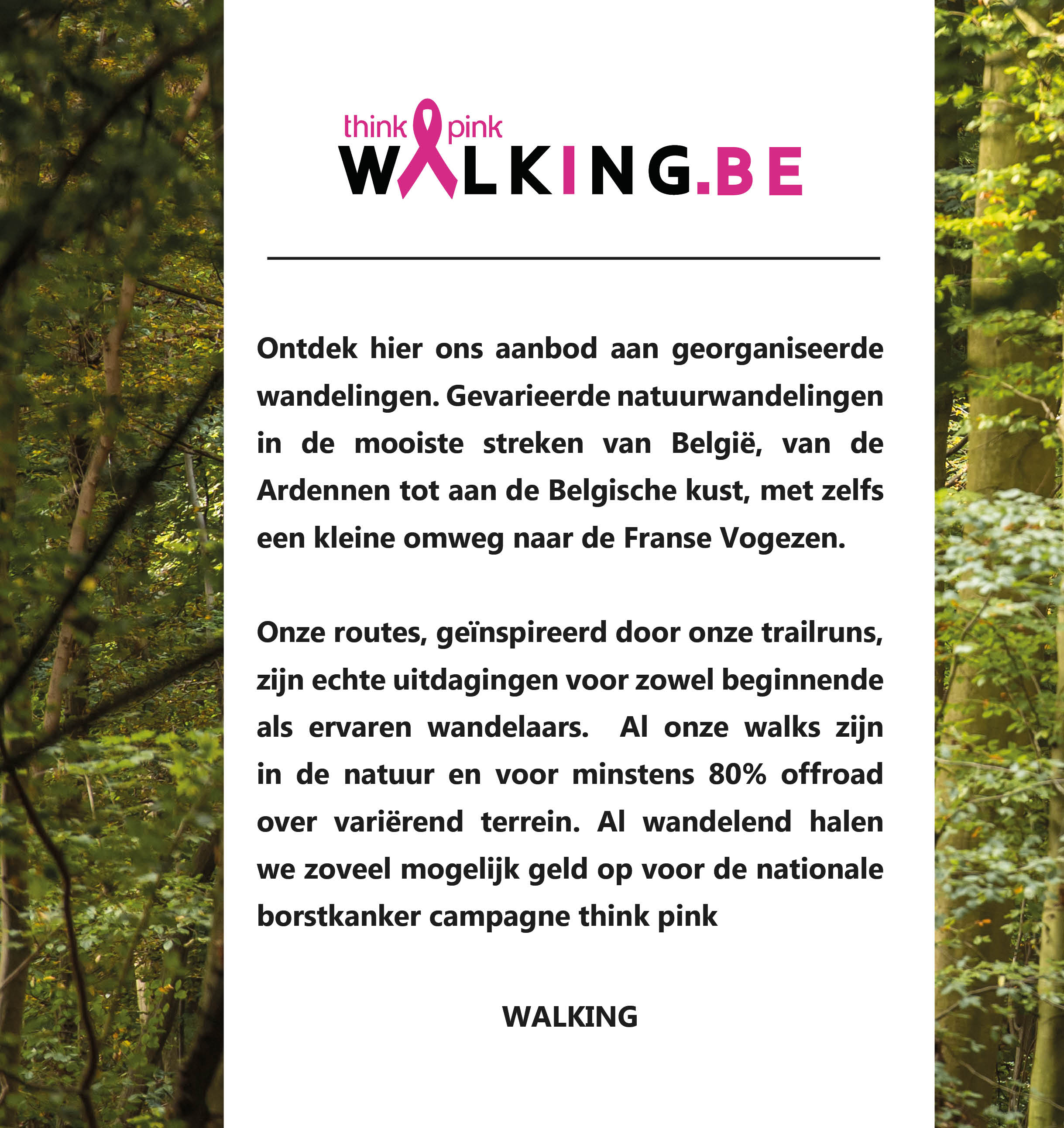 Category Think Pink Walking Series